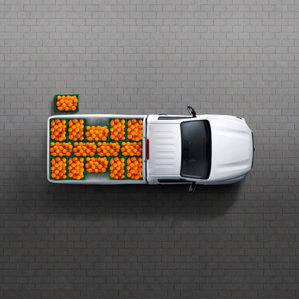 นิสสัน นาวาร่า ซิงเกิ้ลแค็บ บรรทุกตะกร้าได้ถึง 14 ชิ้น